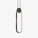 Suspension design LED aux formes géométriques en métal Luxury