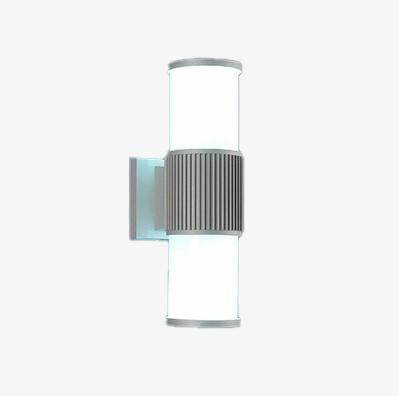 Applique extérieur LED cylindrique en aluminium - vue 4 sur 3