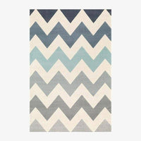 Tapis rectangle aux motifs géométriques modernes style Keecy
