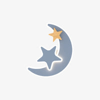 Applique murale moderne LED avec lune pour enfant Bowie