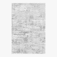 Tapis rectangle gris claire style shaggy