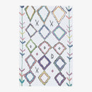 Tapis rectangle aux formes géométriques style Piquio A