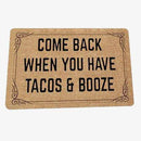 Paillasson rectangle "Come back"