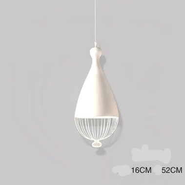 Suspension LED en métal design arrondi Lofty - vue 10 sur 10