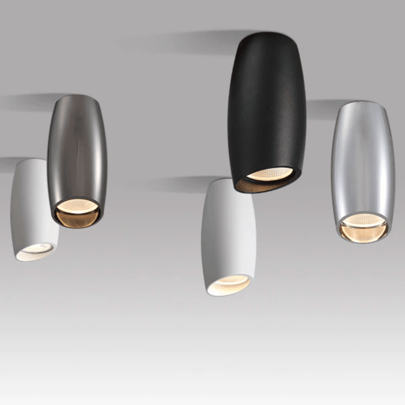 Spot moderne LED allongé aux bords arrondis Loft