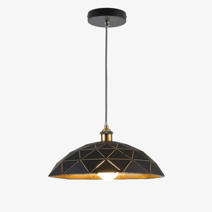 Suspension design LED avec plusieurs plaques métal Hang - vue 2 sur 7