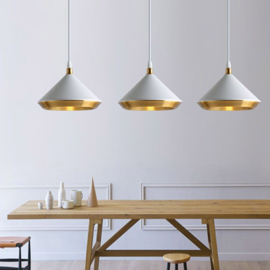 Suspension industrielle avec abat-jour droit tambour Graciella - vue 3 sur 5