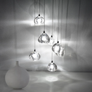 Lustre moderne LED en forme de glaçons en cristal Jaione