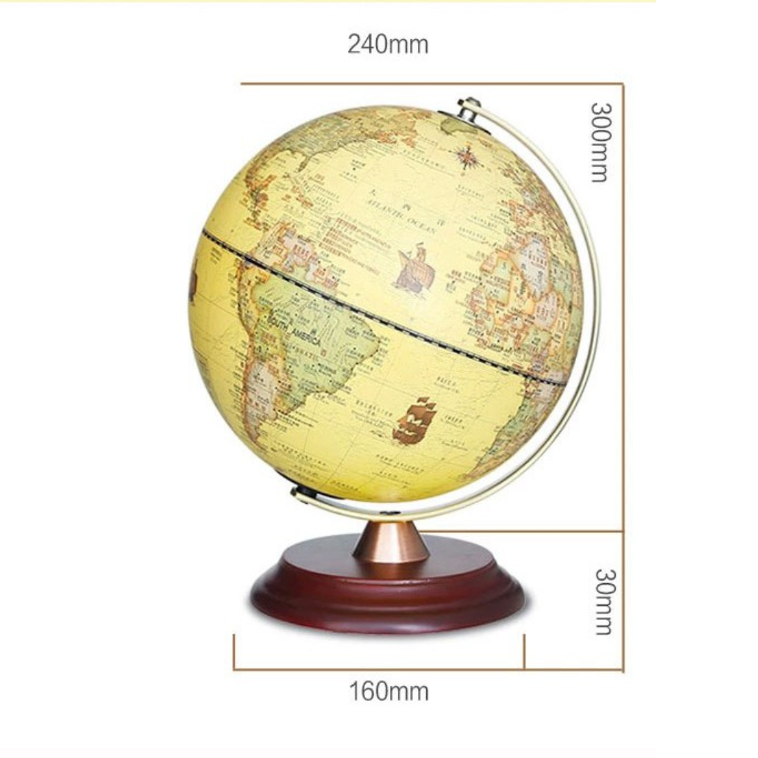 Lampe de chevet LED en globe terrestre - vue 5 sur 4