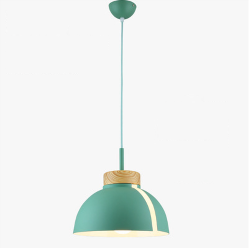 Suspension LED demi-boule colorée Loft - vue 7 sur 13