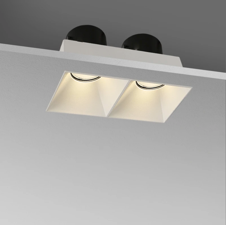 Spot LED encastrable carré Milazzo - vue 2 sur 7