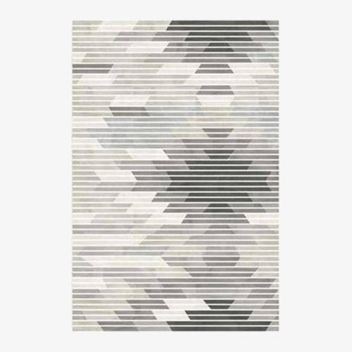 Tapis moderne aux formes géométriques Bubble D