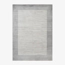 Tapis rectangle moderne gris style Nordic