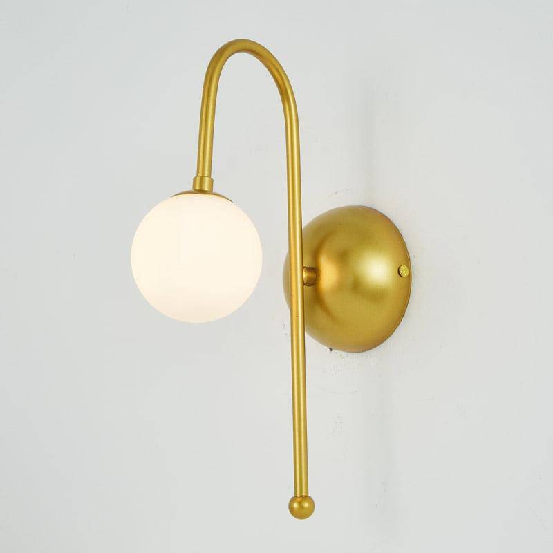 Applique murale dorée design Sconce - vue 5 sur 4
