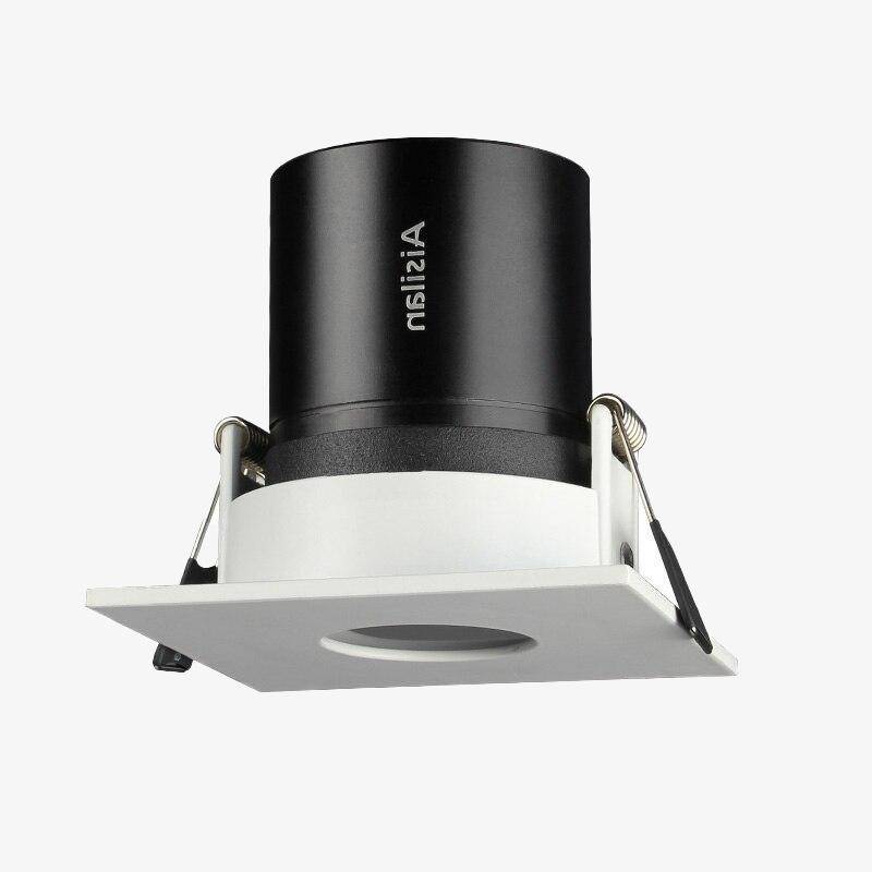 Spot rond LED encastré aux bords fins modernes