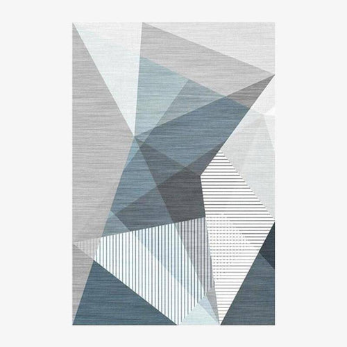 Tapis rectangle moderne style géométrique Wilson G
