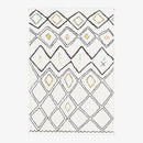 Tapis rectangle aux formes géométriques style Piquio G