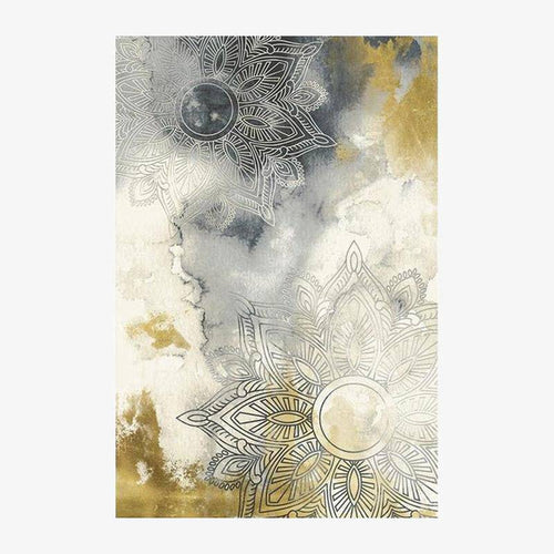 Tapis rectangle design au style abstrait Oxavo G