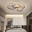Plafonnier moderne avec anneaux LED Vexler