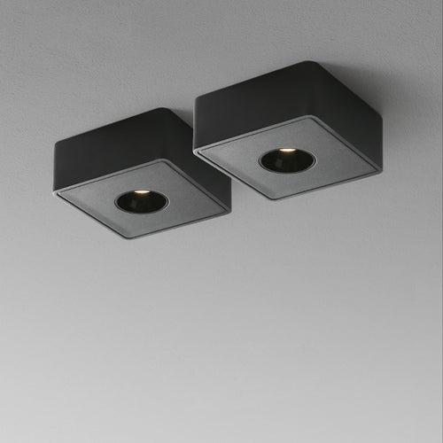 Spot design LED de forme carré Aubenas - vue 3 sur 10