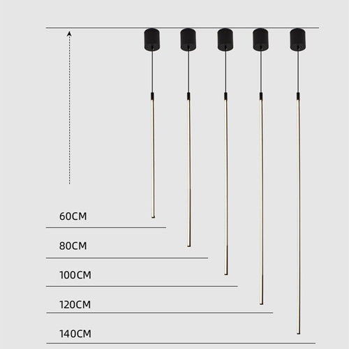 Suspension design filaire LED minimaliste Alinea