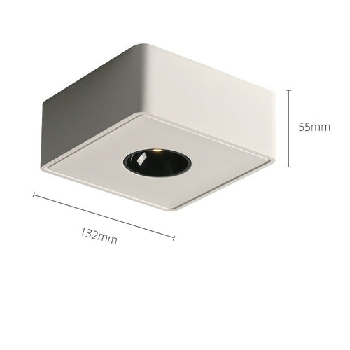 Spot design LED de forme carré Aubenas - vue 11 sur 10
