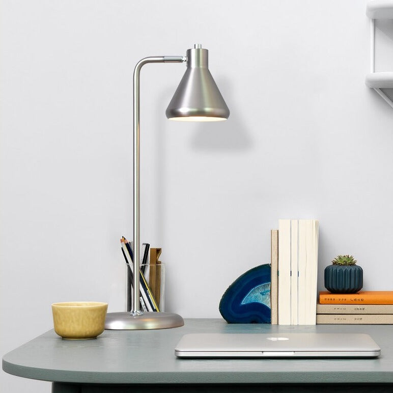 Lampe de bureau moderne métallique Horbe - vue 4 sur 7