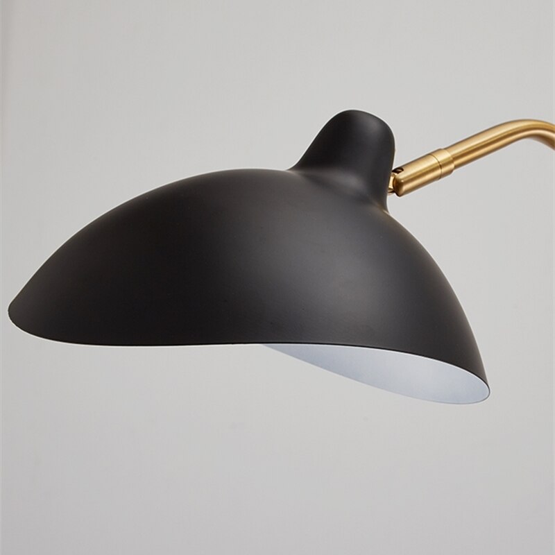 Lampadaire industrielle avec socle en marbre Clizia