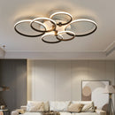 Plafonnier moderne avec anneaux LED Vexler