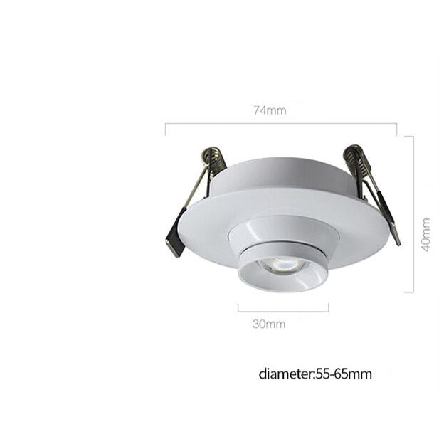 Spot moderne LED encastrable Ormond - vue 7 sur 7