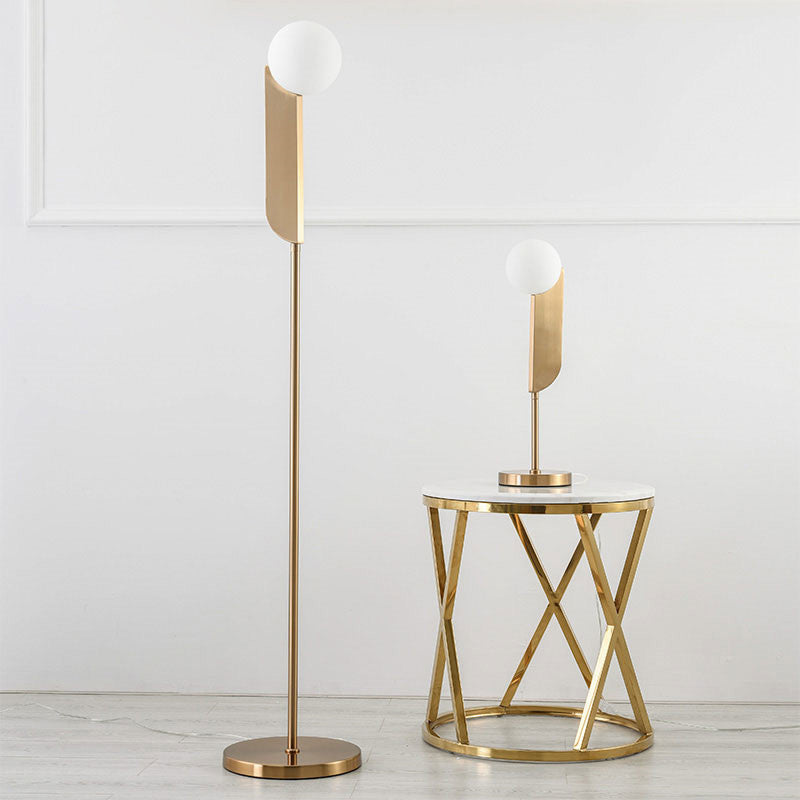 Lampadaire design LED au style minimaliste Gracinda - vue 3 sur 7