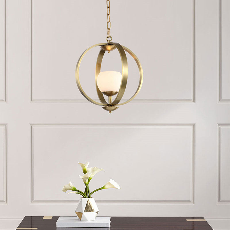 Suspension industrielle LED avec anneaux imbriqués Holly - vue 2 sur 4