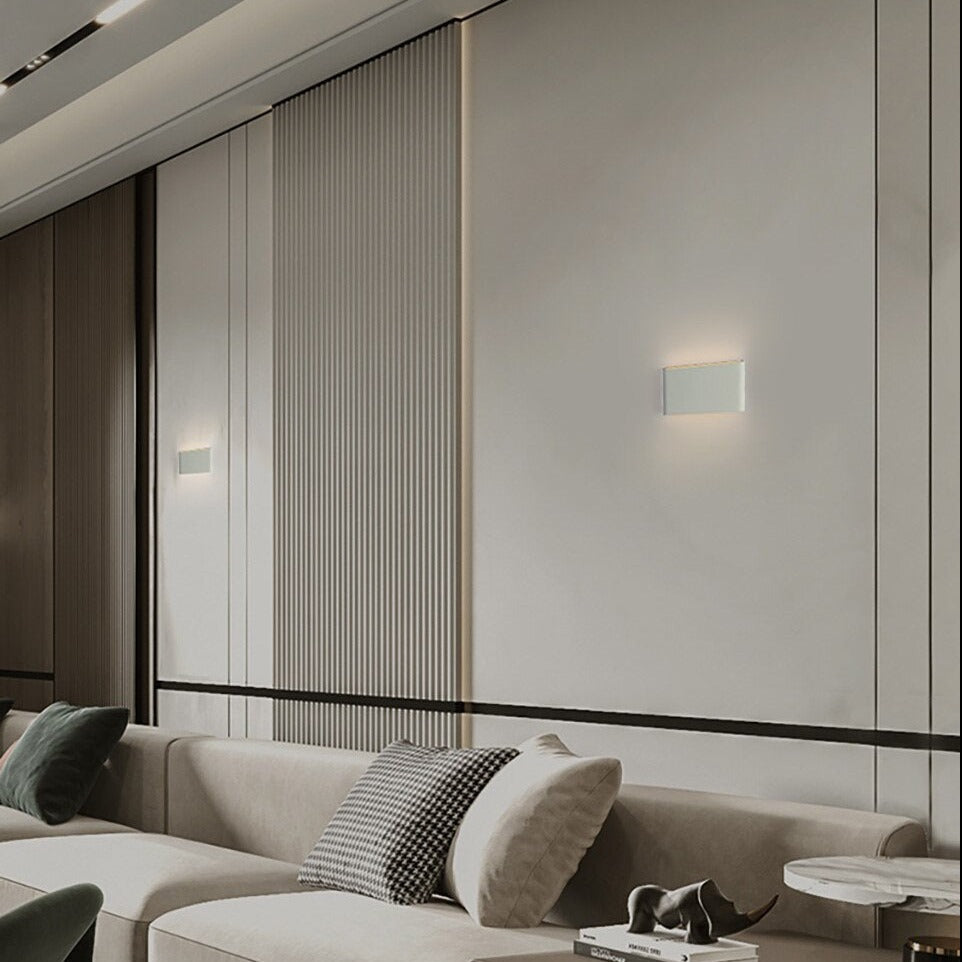 Applique murale moderne LED rectangulaire Thais - vue 3 sur 7