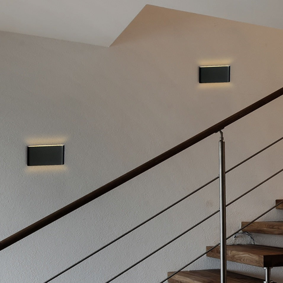 Applique murale moderne LED rectangulaire Thais - vue 2 sur 7