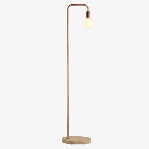 Lampadaire industriel minimaliste Caldera