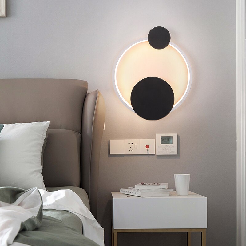 Applique murale moderne LED arrondie Scone - vue 4 sur 8