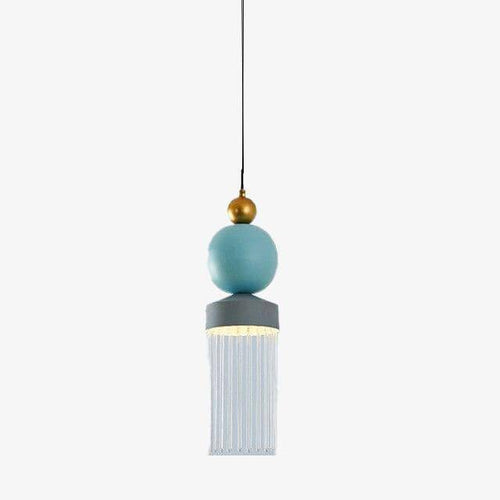 Suspension design colorées créatives Tassel