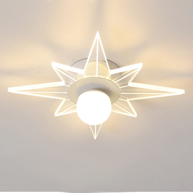 Plafonnier moderne LED en forme d'étoile Majesty - vue 3 sur 6
