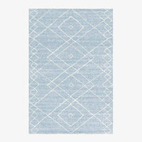 Tapis rectangle aux formes géométriques style Piquio O