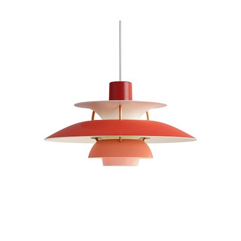 Suspension industrielle LED colorée en métal Barnaby - vue 15 sur 21