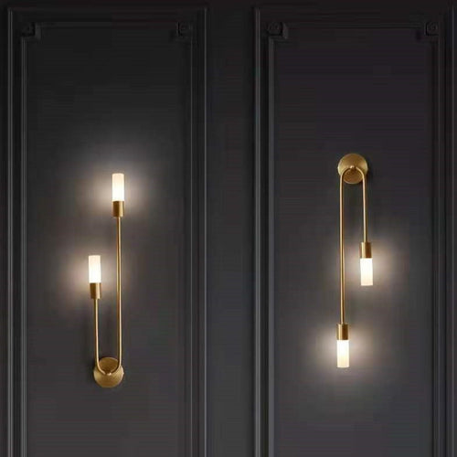 Minimalist u-shaped LED designer wall light Sally - vue 5 sur 9