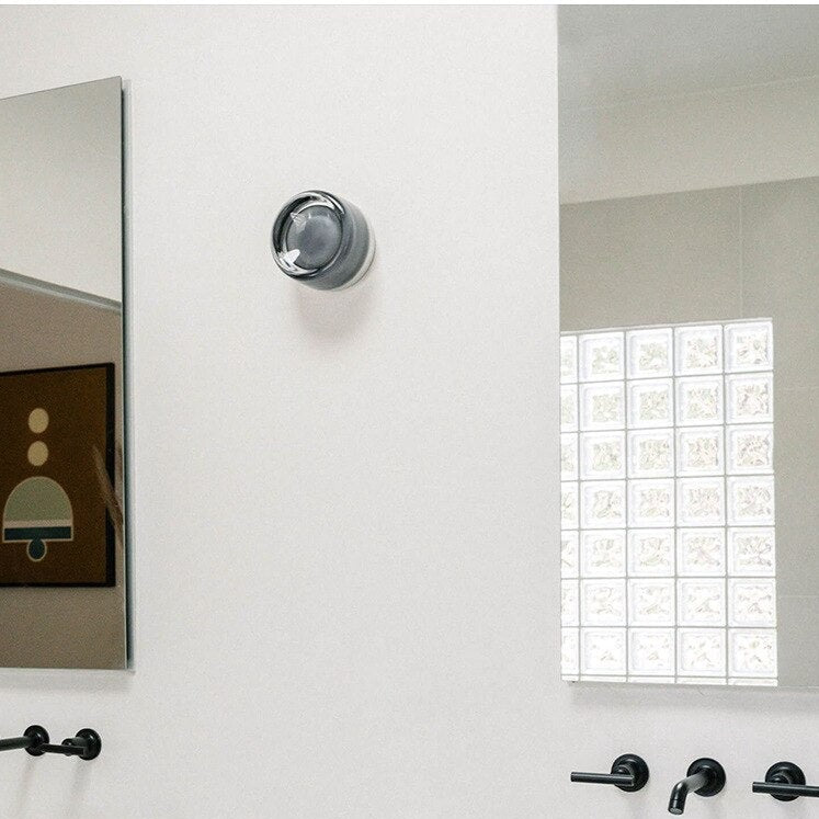 Applique murale design LED ronde en verre Indoor - vue 6 sur 10