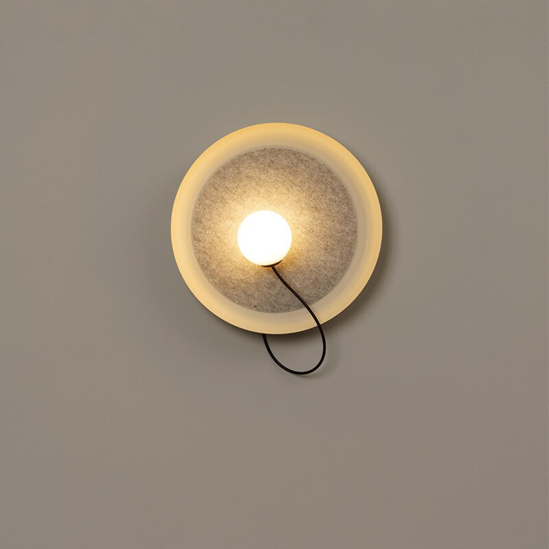 Applique murale moderne LED ronde en métal Barp - vue 7 sur 11