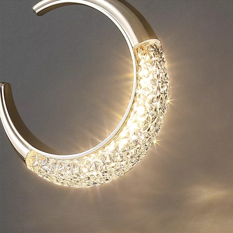 Suspension design LED de forme ronde luxury Terry - vue 6 sur 7