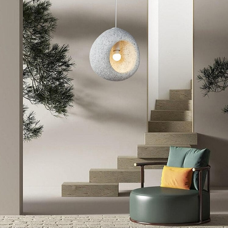 Suspension moderne avec abat-jour design ouverte Lobe - vue 4 sur 7