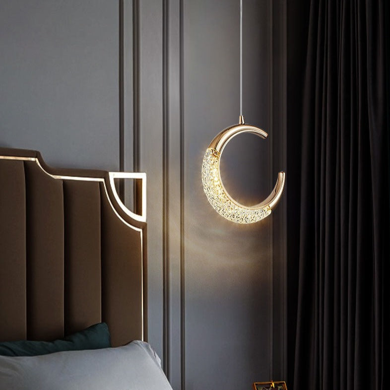 Suspension design LED de forme ronde luxury Terry - vue 5 sur 7