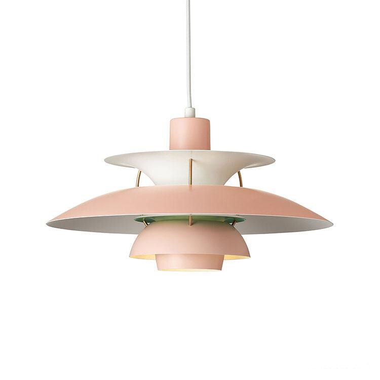 Suspension moderne LED avec multiples abat-jours métalliques Coen