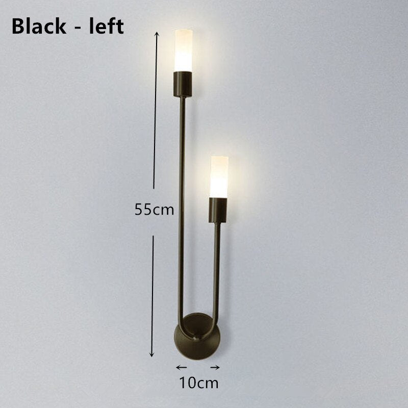 Minimalist u-shaped LED designer wall light Sally - vue 6 sur 9