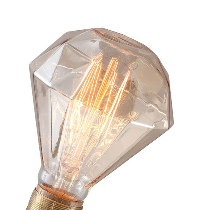 Ampoule diamant à incandescence filament vintage 40W Edison
