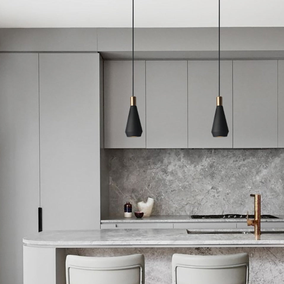 Suspension design industrielle conique Tarifa - vue 3 sur 8